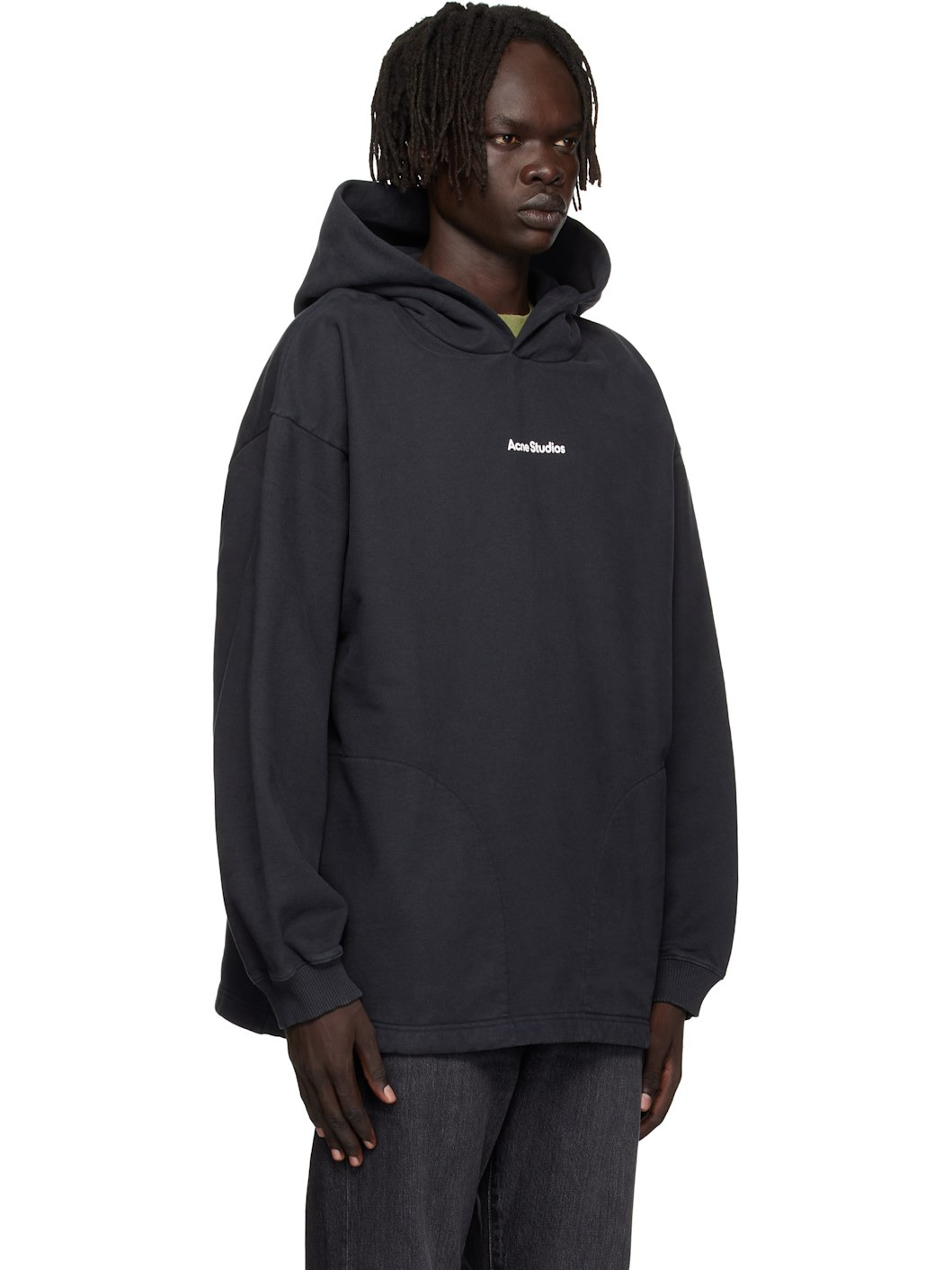Black Stamp Hoodie - 2