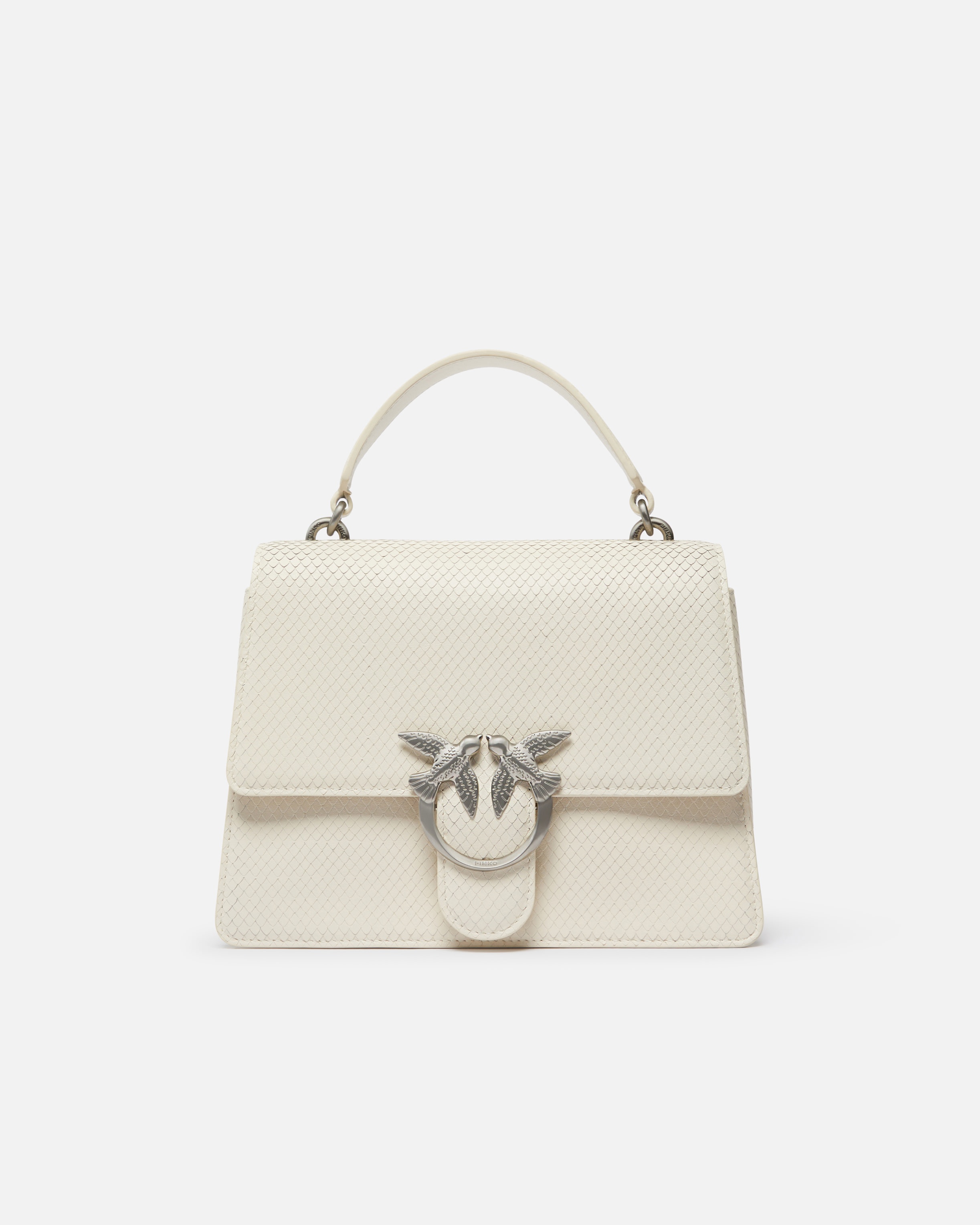 PYTHON-PRINT LOVE BAG HANDBAG - 1