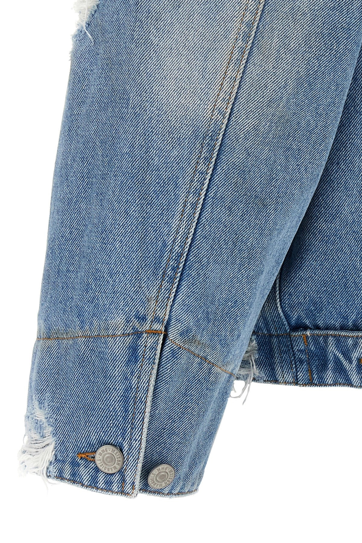Denim jacket with used effect - 4