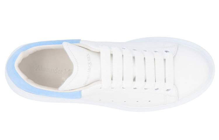 (WMNS) Alexander McQueen Oversized Sneaker 'White Powder Blue' 553770WHGP79412 - 3