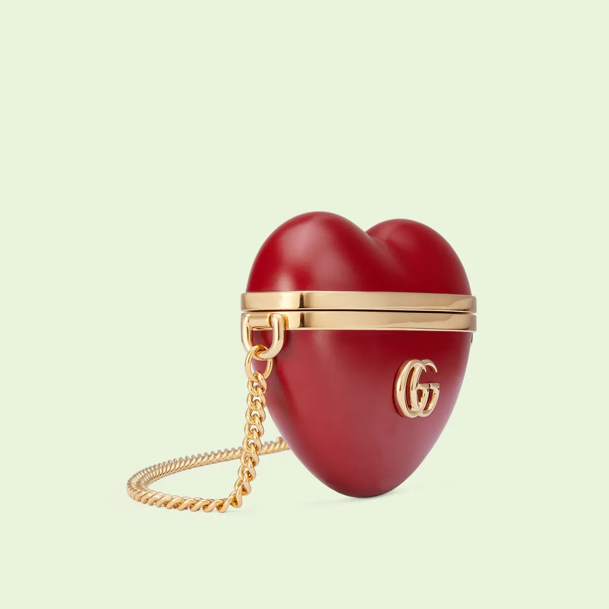 GG Marmont heart-shaped case for AirPods 2