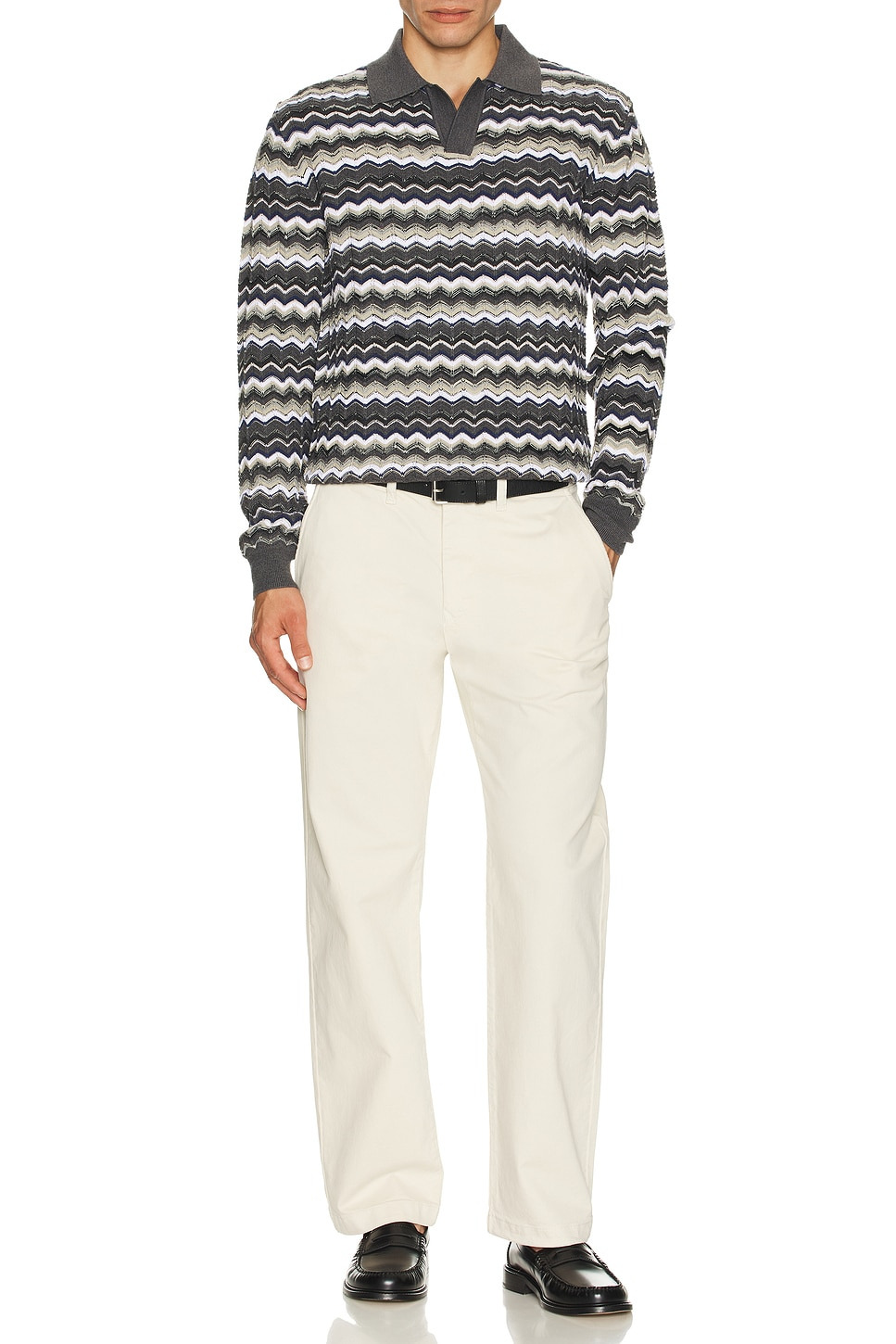 Long Sleeve Polo - 5