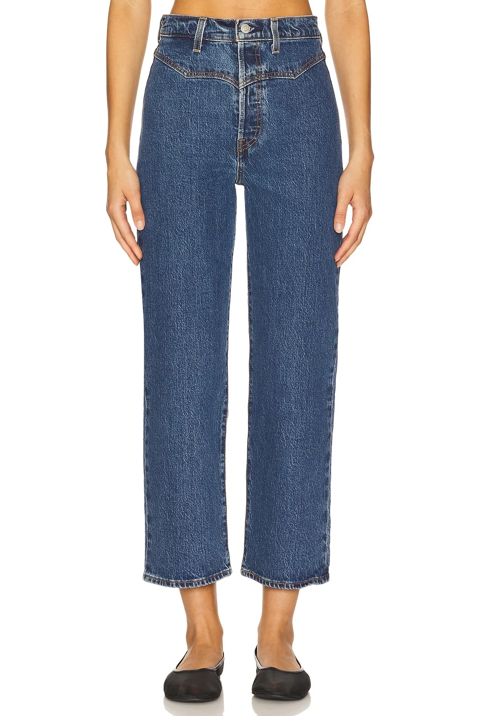 Ribcage Western Yoke Jeans - 1