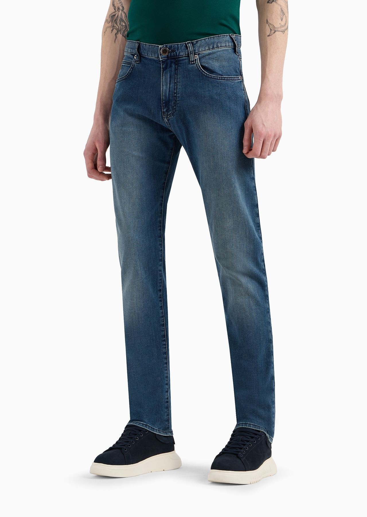 J45 Regular-fit jeans in comfort-twill denim - 2