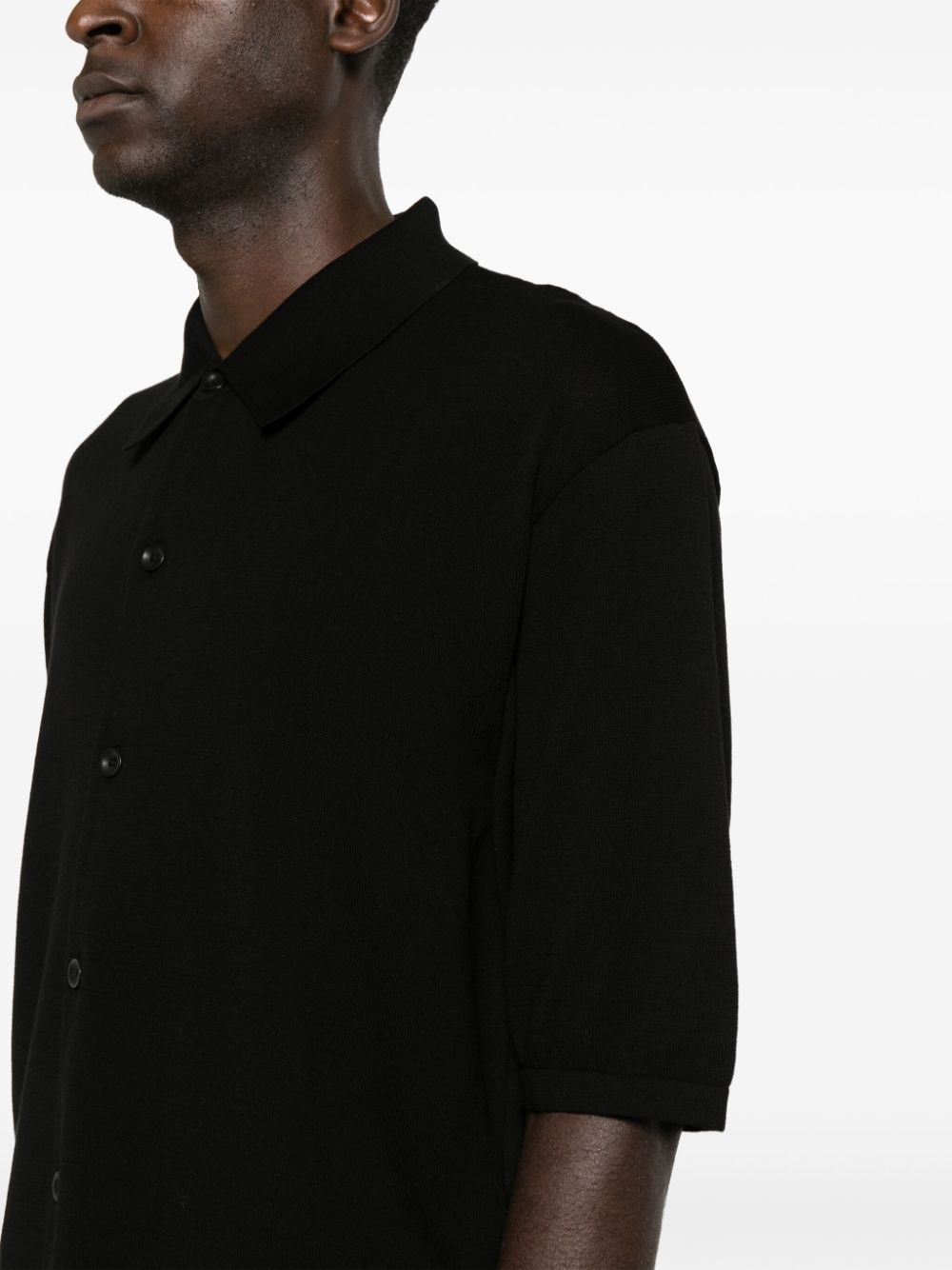 fine-knit cotton shirt - 5