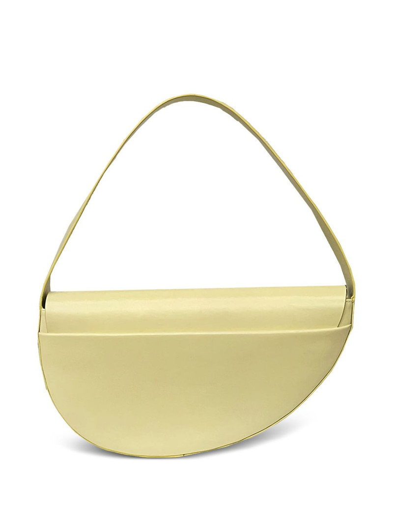 Flow half-moon leather shoulder bag 1