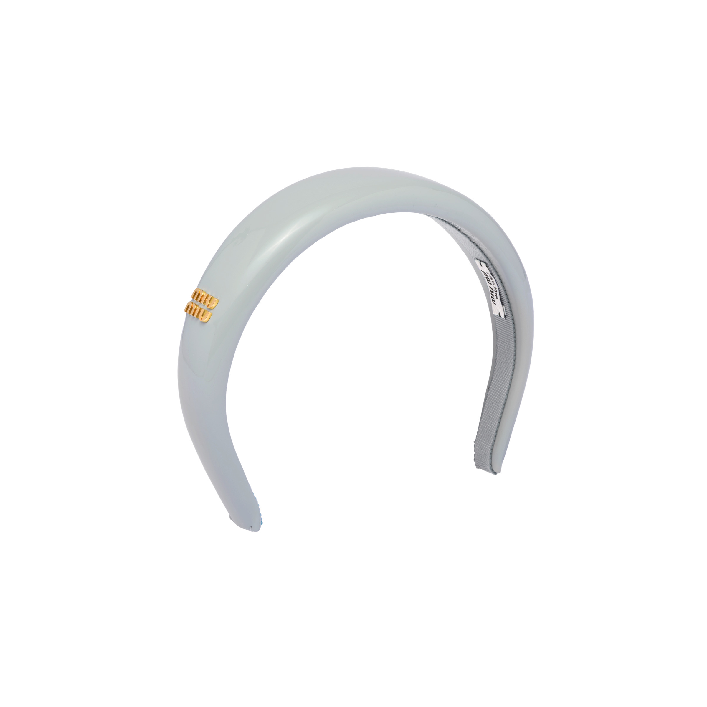 Patent leather headband - 1