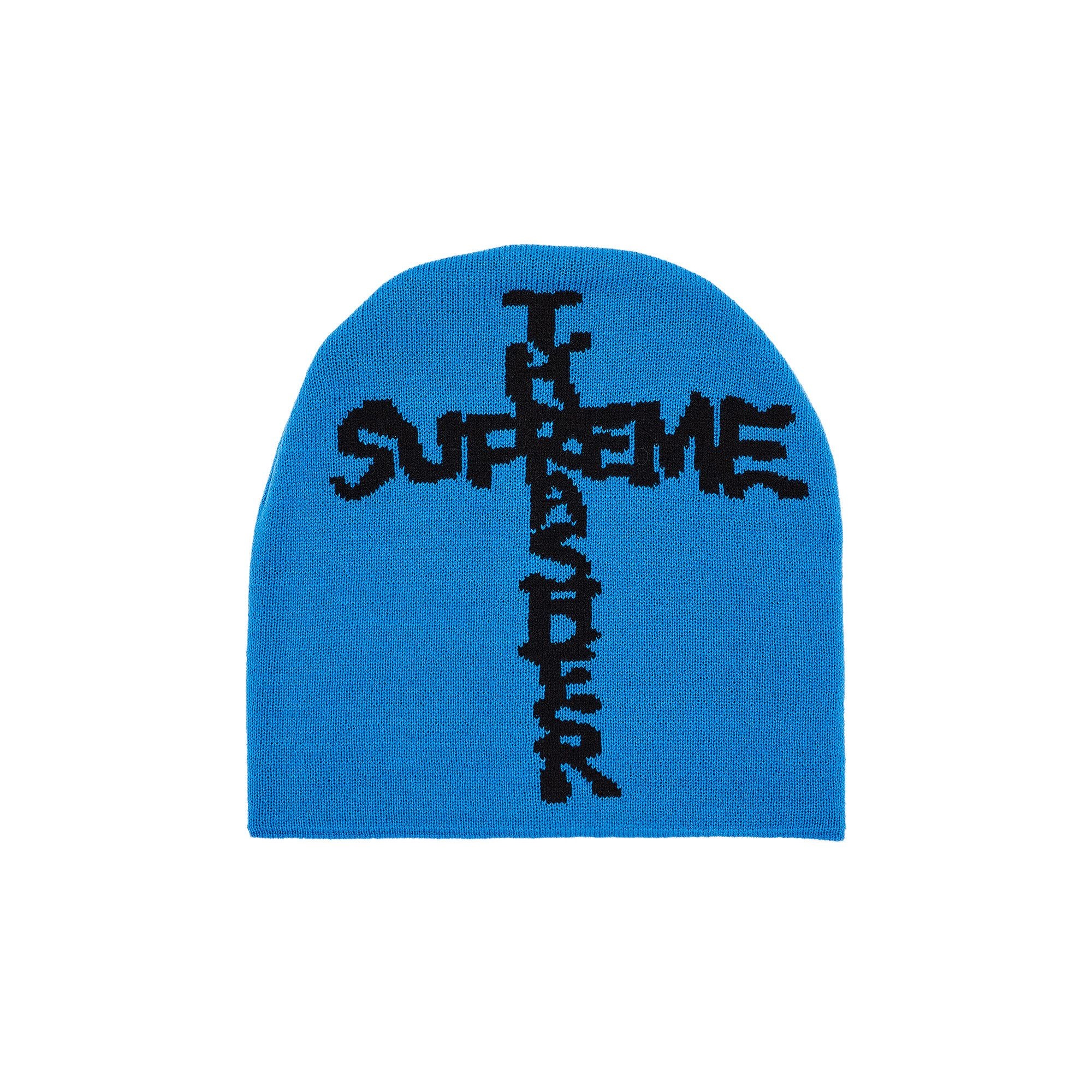 Supreme x Thrasher Beanie 'Bright Blue' - 1