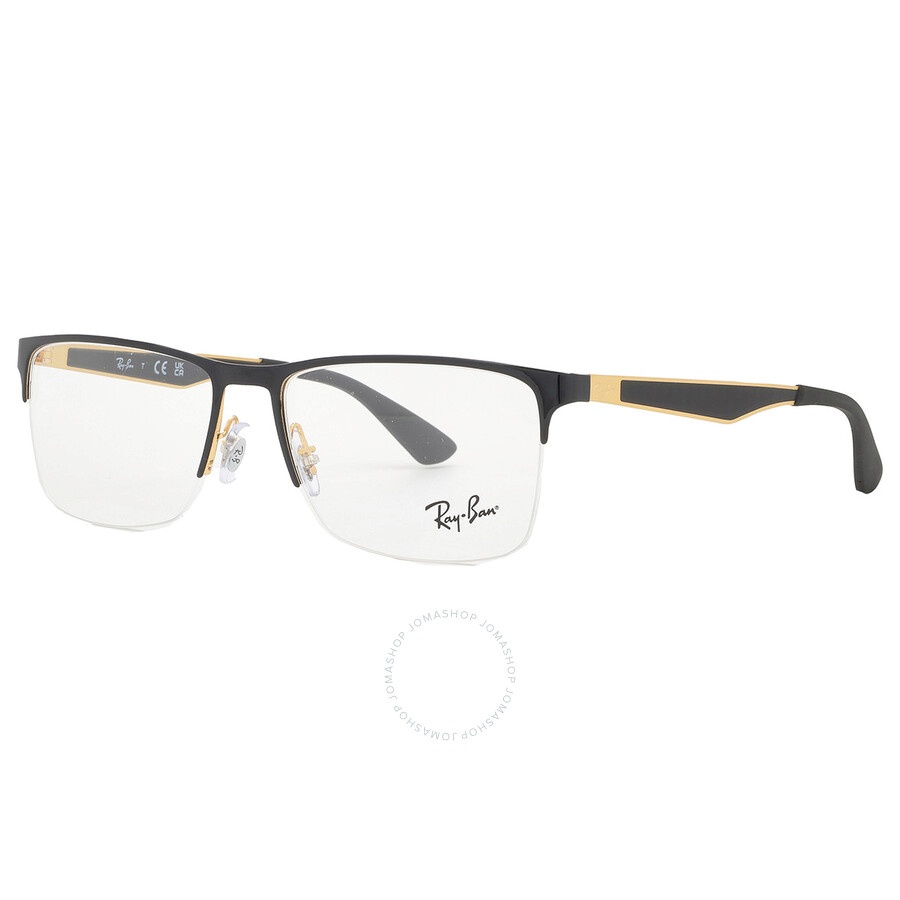 Ray Ban Demo Pilot Men's Eyeglasses RX6335 2890 56 - 2