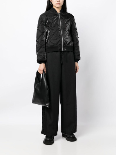 Junya Watanabe zip-up quilted jacket outlook