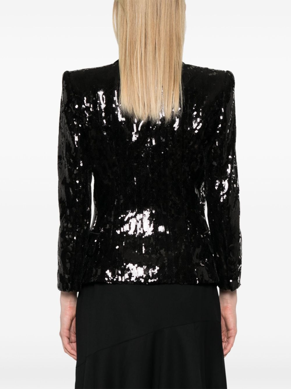 sequined blazer - 4