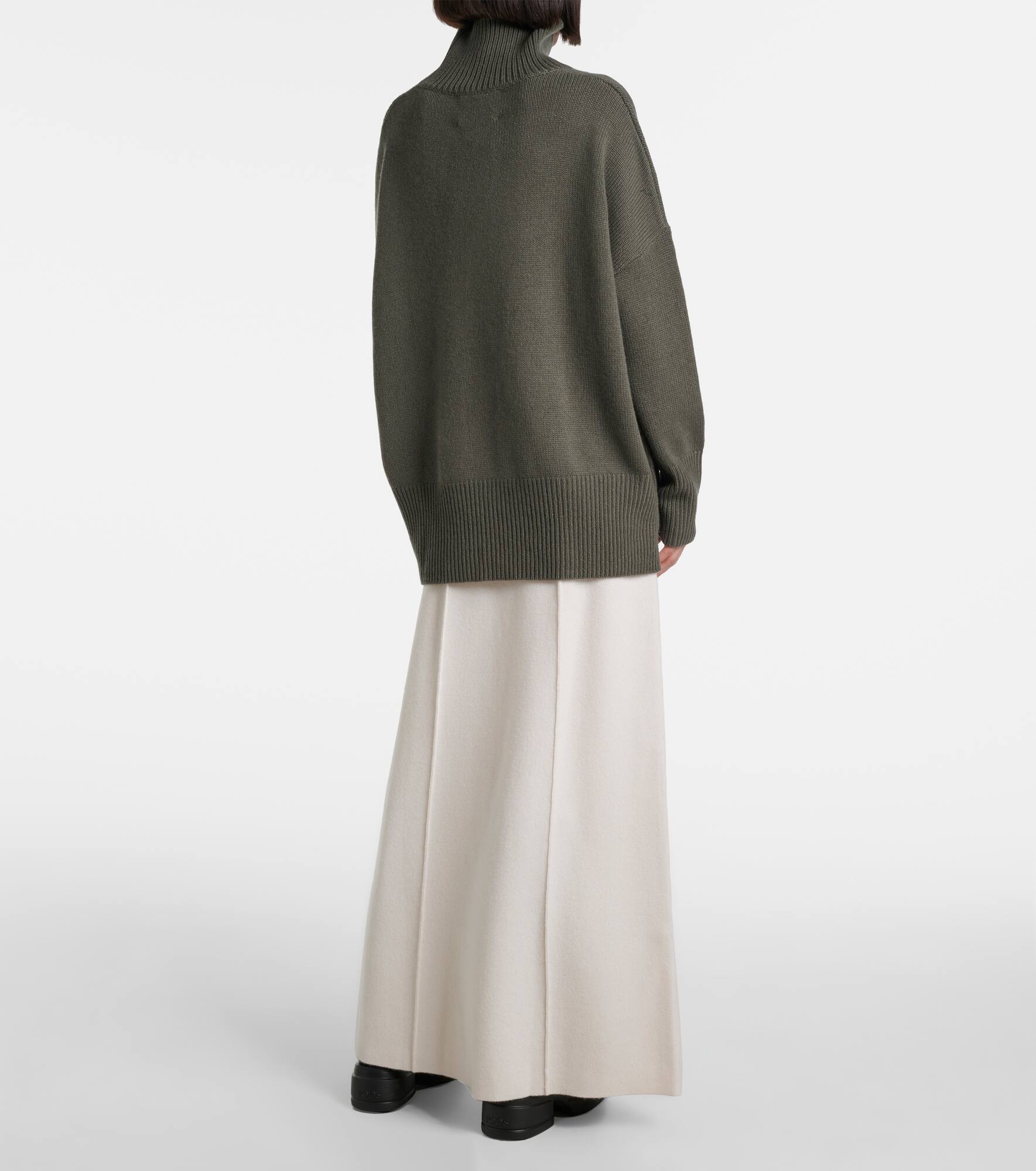 Heidi cashmere turtleneck sweater - 3