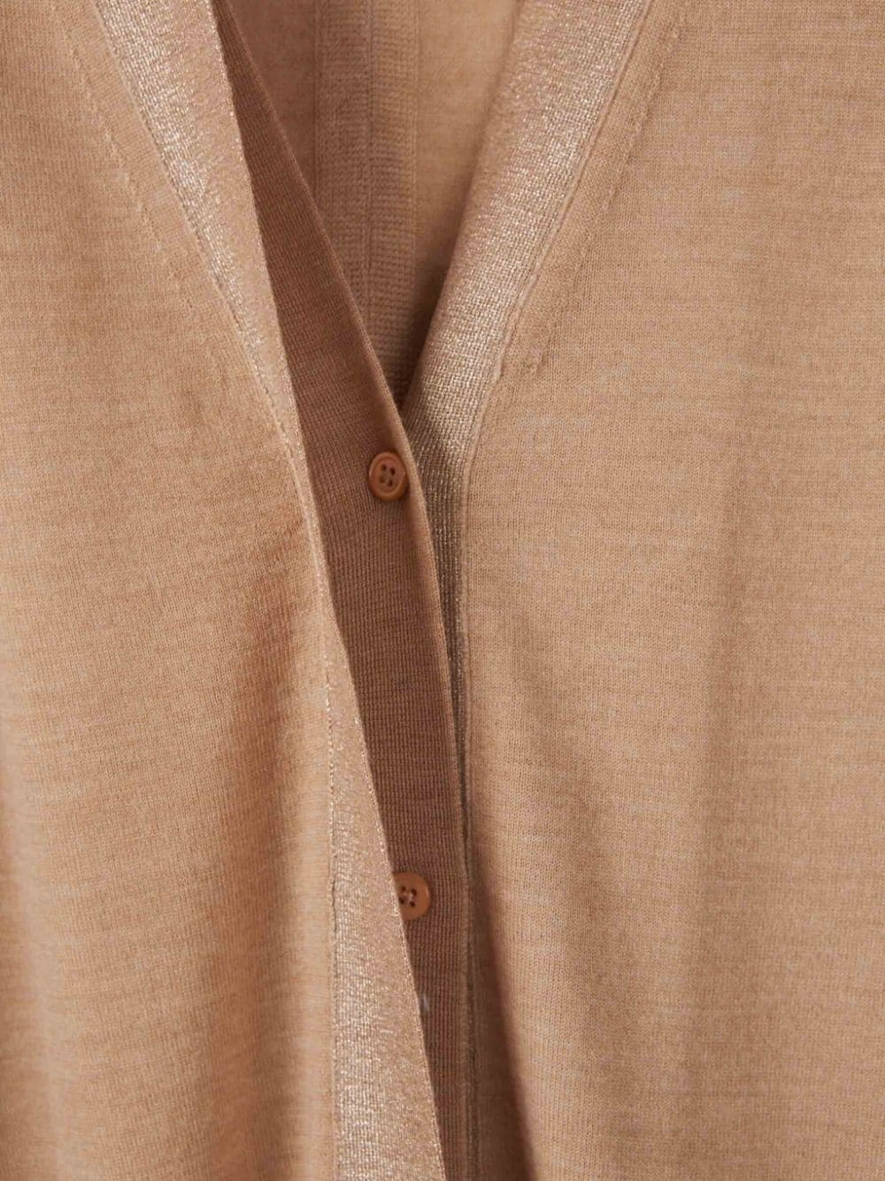 shimmering merino cardigan - 4