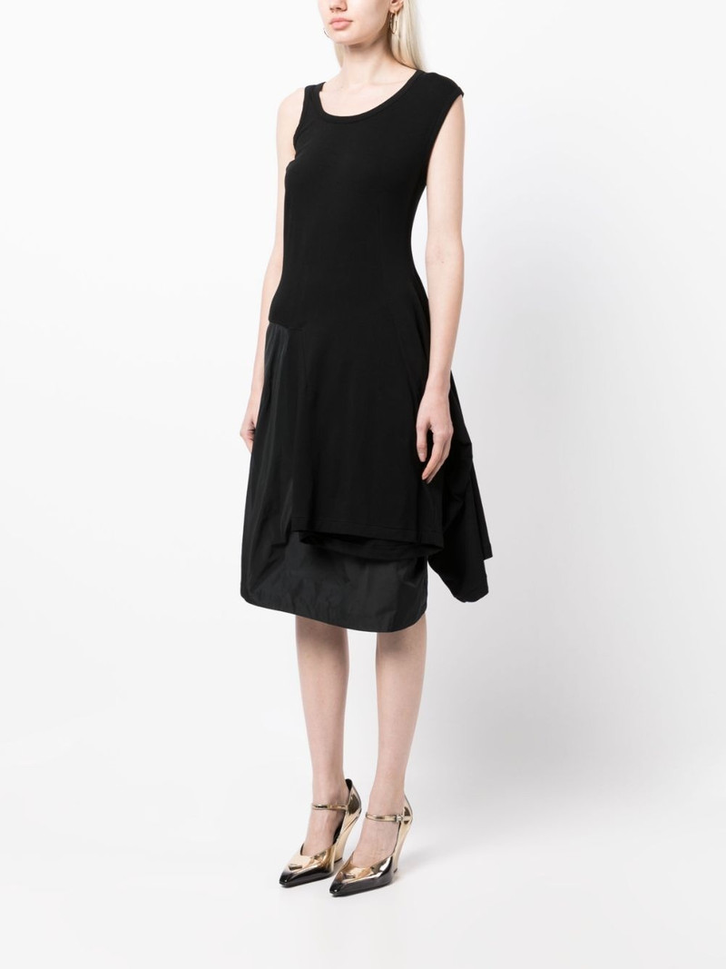 draped-detail dress 3