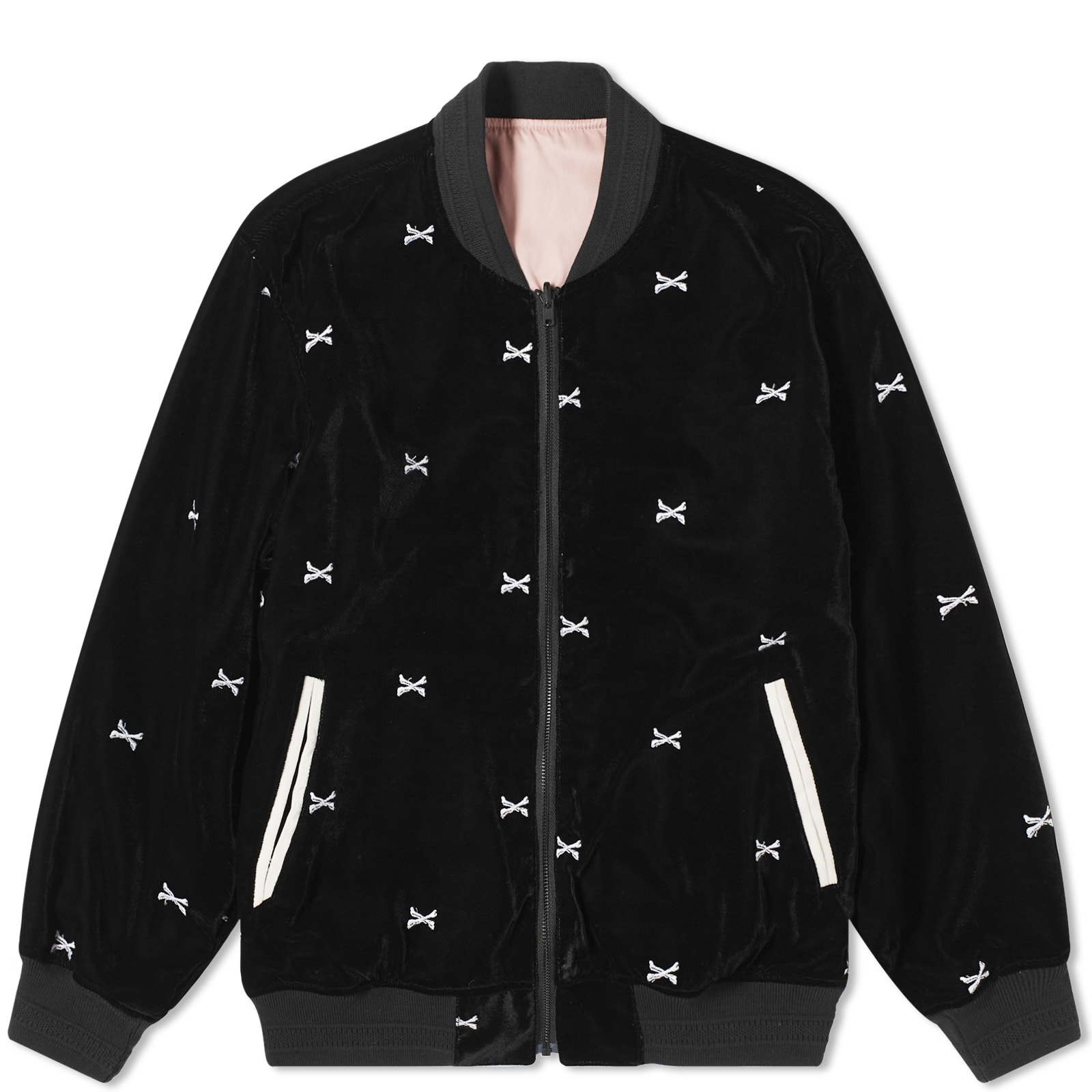 WTAPS 12 Bones Reversible Bomber Jacket - 1