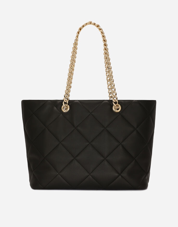 Quilted calfskin 3.5 shopper - 4