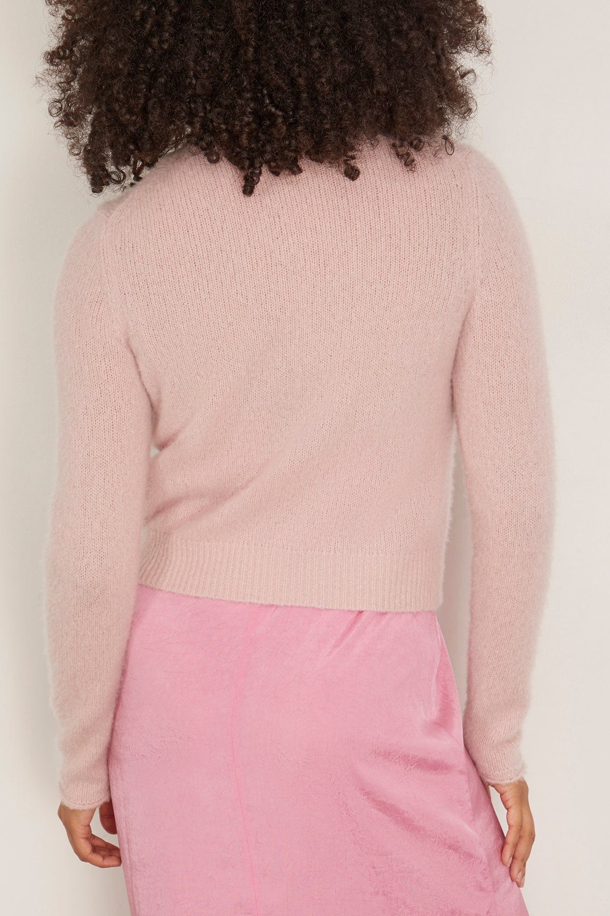 Luxury Love Cardigan in Light Pink - 4