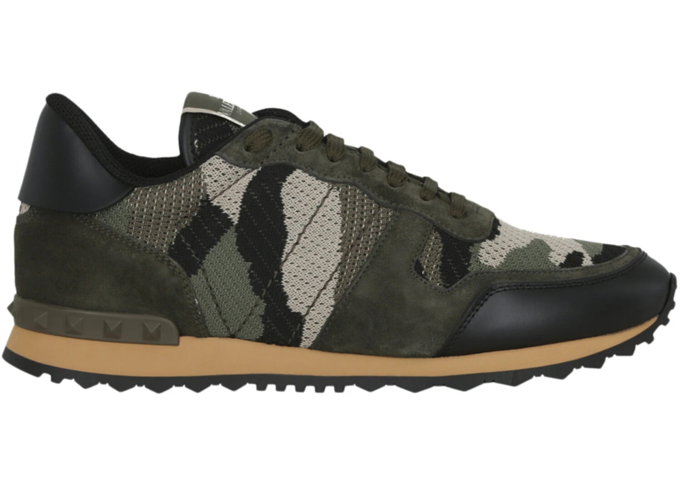 Valentino Rockrunner Army Green Camouflage - 1