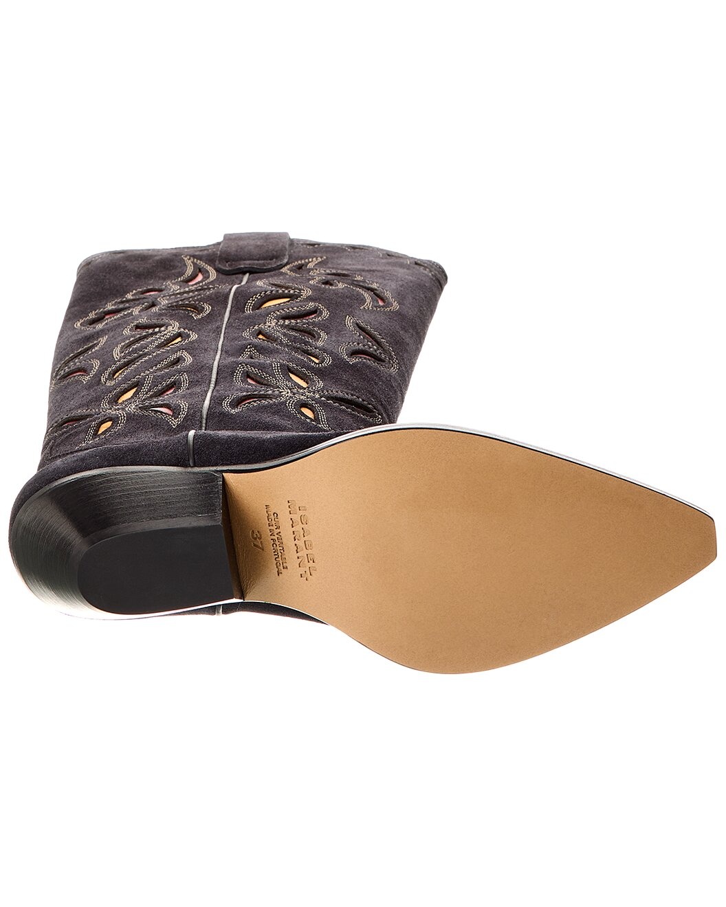Isabel Marant Denvee Suede Knee-High Boot - 4