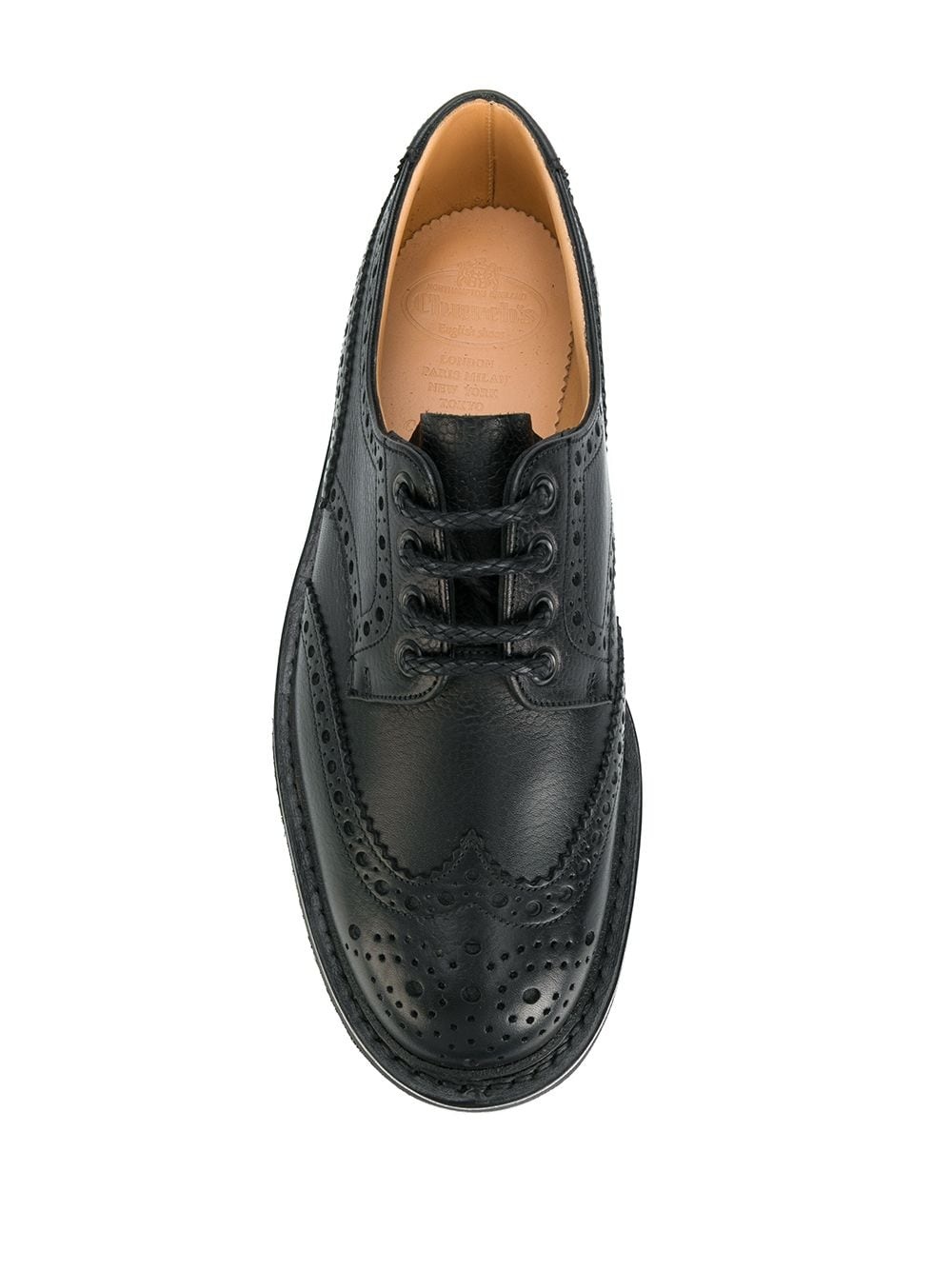 McPherson Highland grain Derby brogues - 4