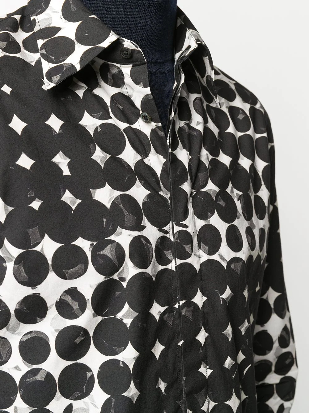 circle-print shirt - 5