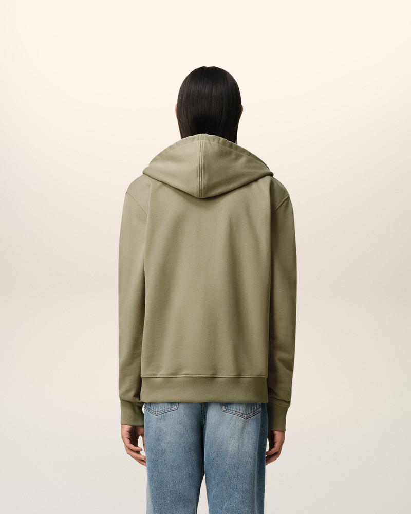 GREEN COTTON AMI DE COEUR HOODIE 5