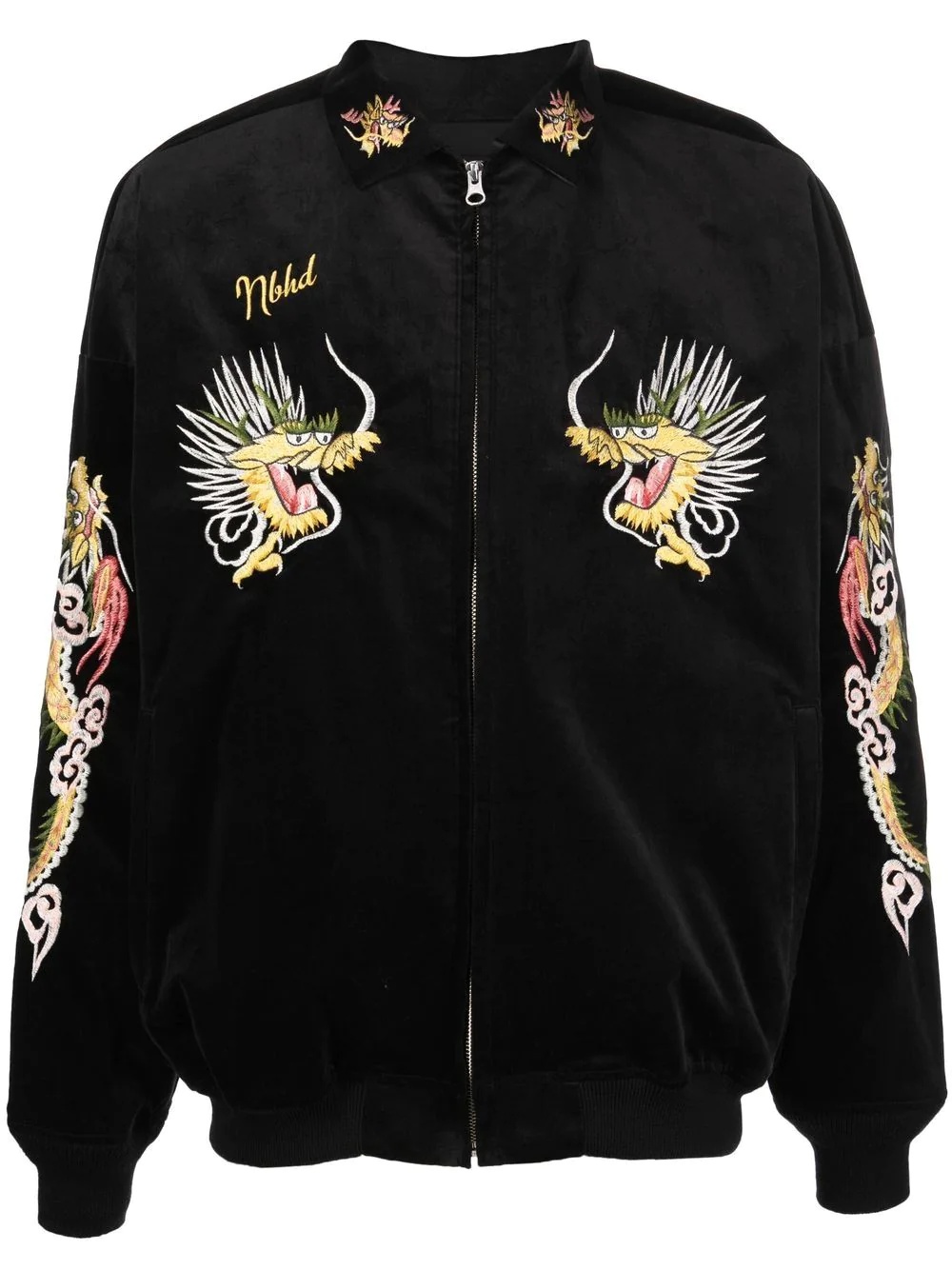 dragon-embroidered Souvenir jacket - 1