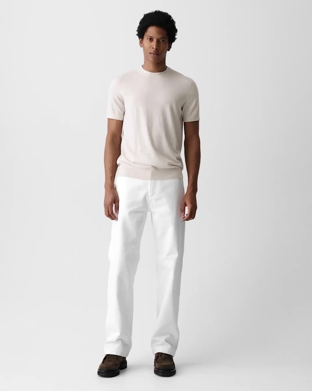 Soris Tee in Regal Wool - 7