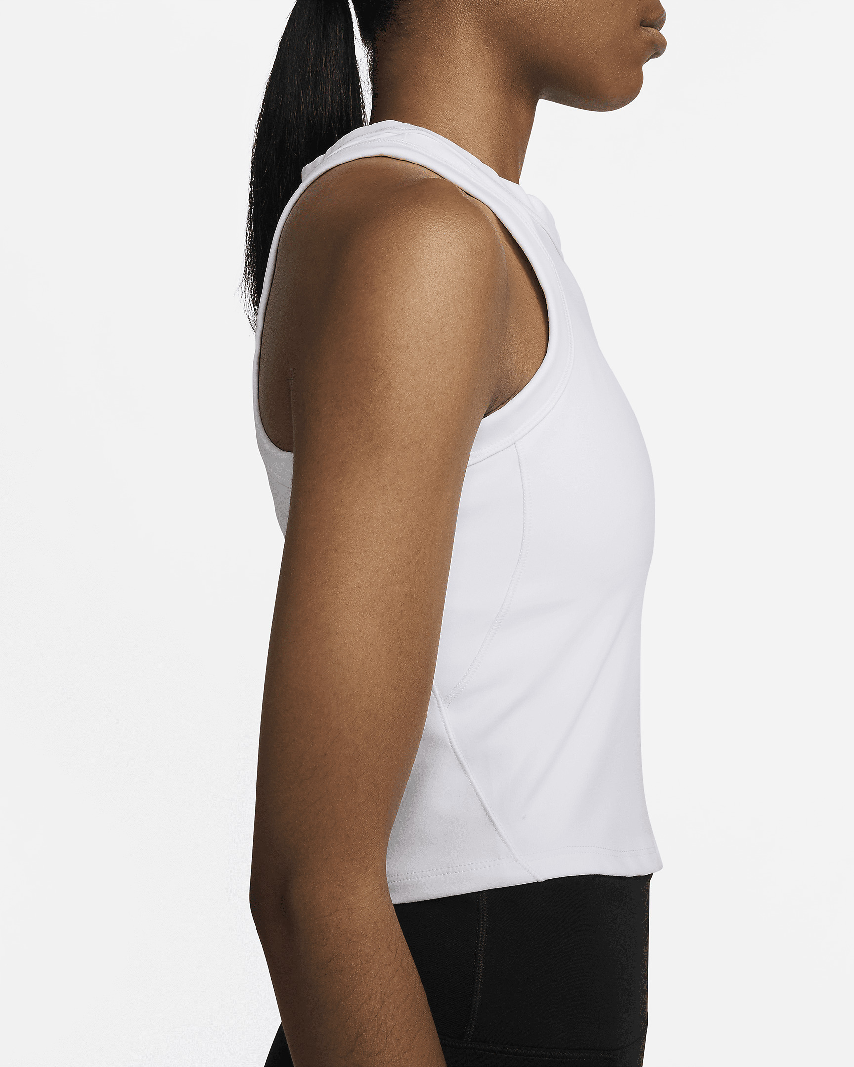 Nike One Fitted Women's Dri-FIT Cropped Tank Top - 4
