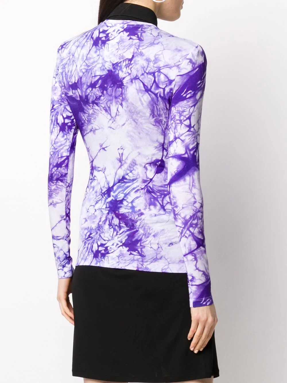 tie-dye long sleeve T-shirt - 4