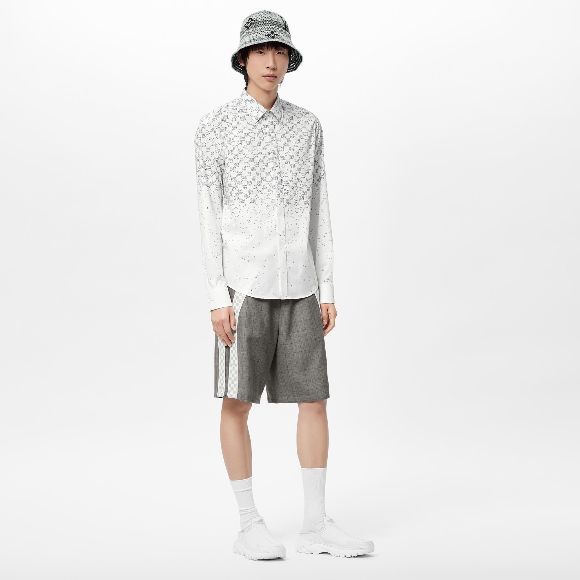 Damier Spread Long-Sleeved Shirt - 2