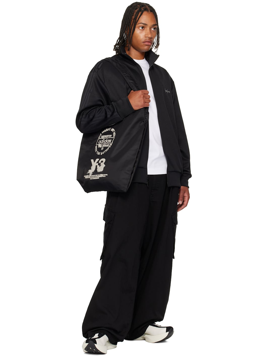 Black 'Y-3' Tote - 4