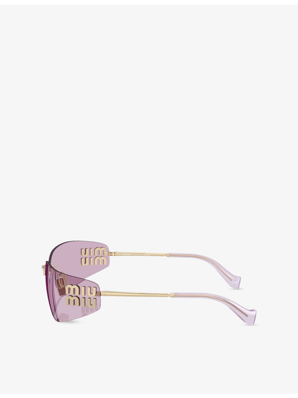 MU A51S Square-Frame Metal Sunglasses - 3