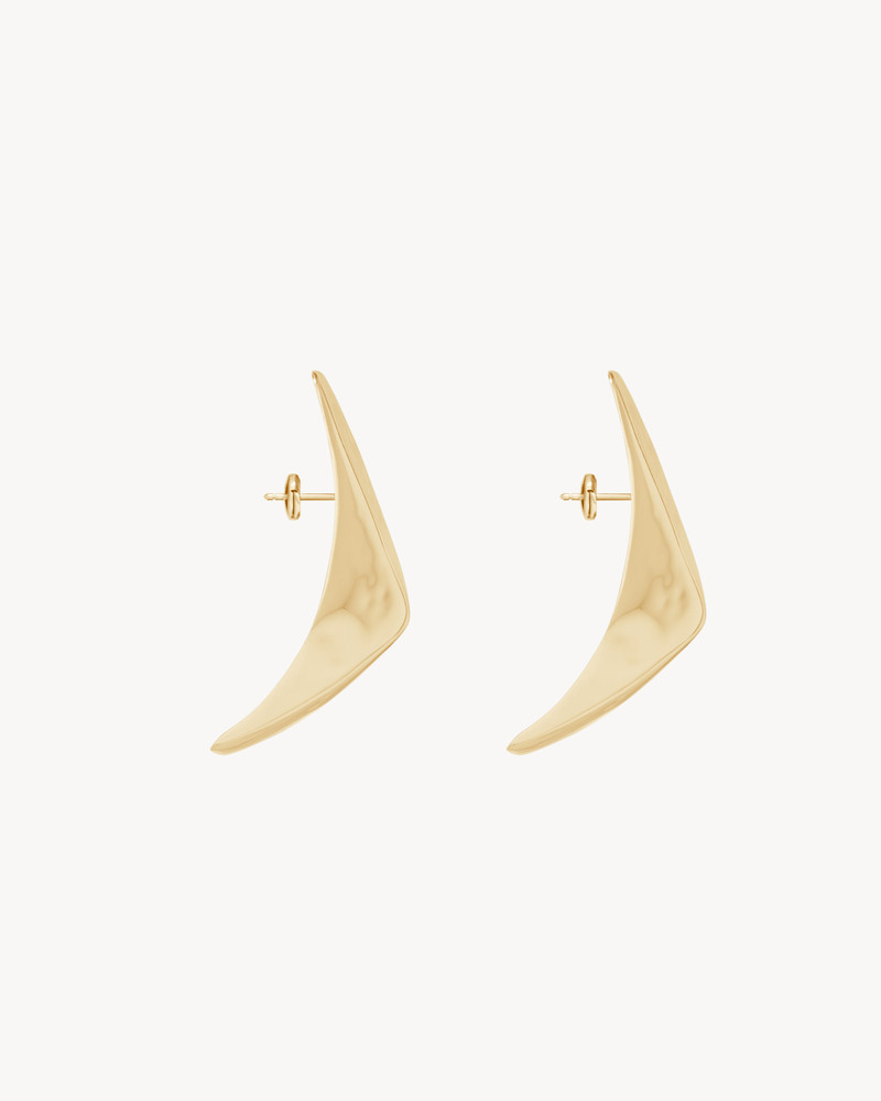 TRAPEZE EARRINGS IN 18K YELLOW GOLD 4