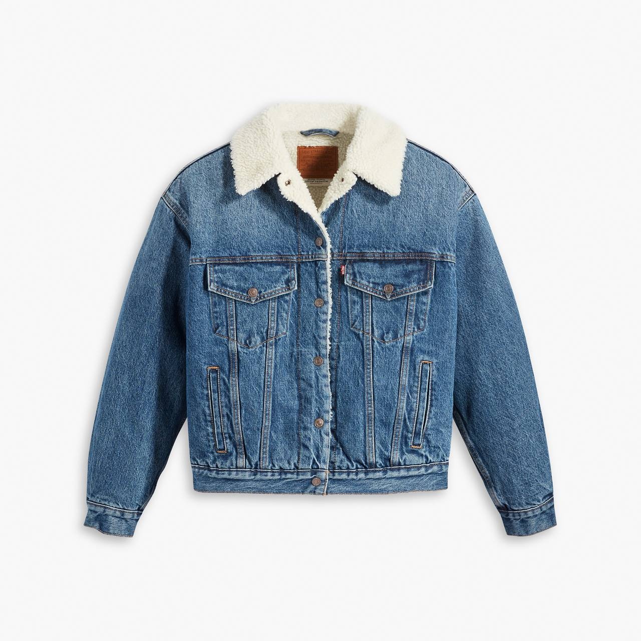 90S SHERPA TRUCKER JACKET - 5