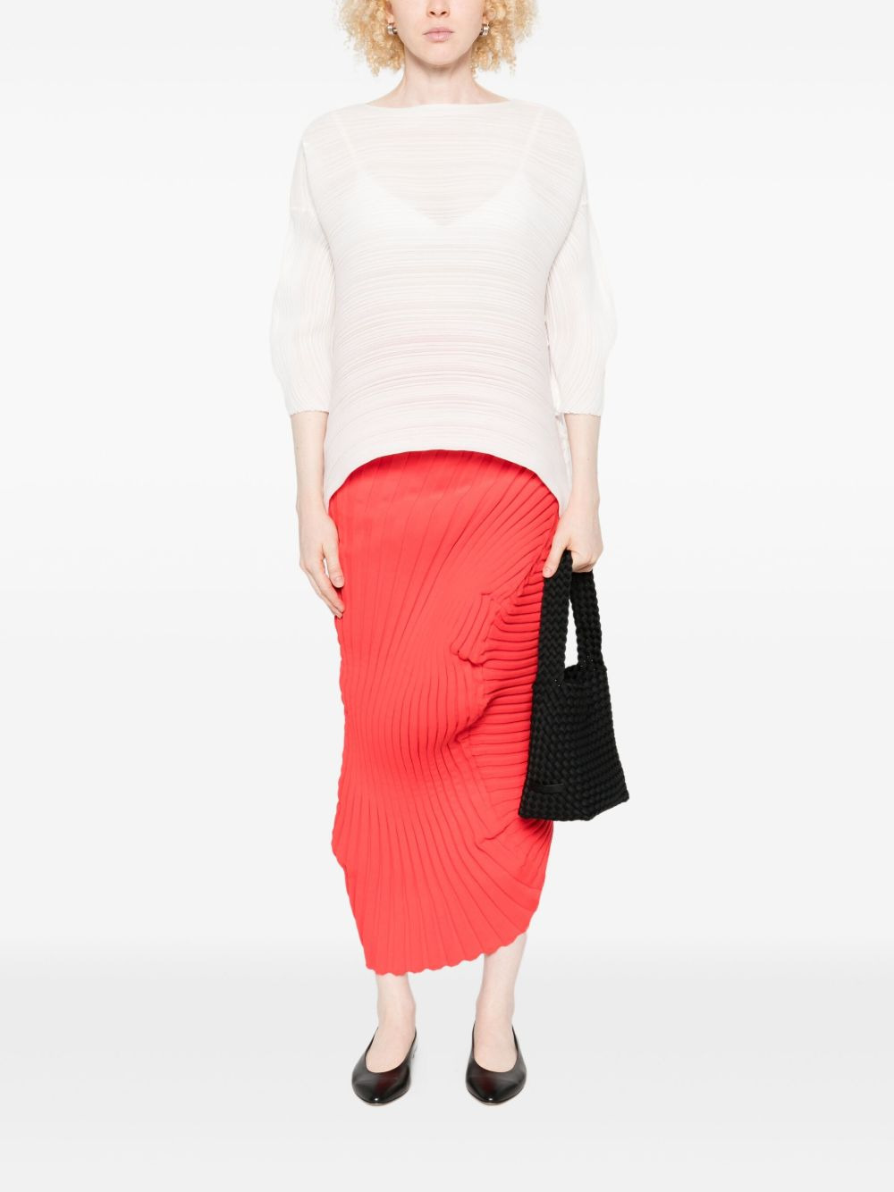 pleated blouse - 2