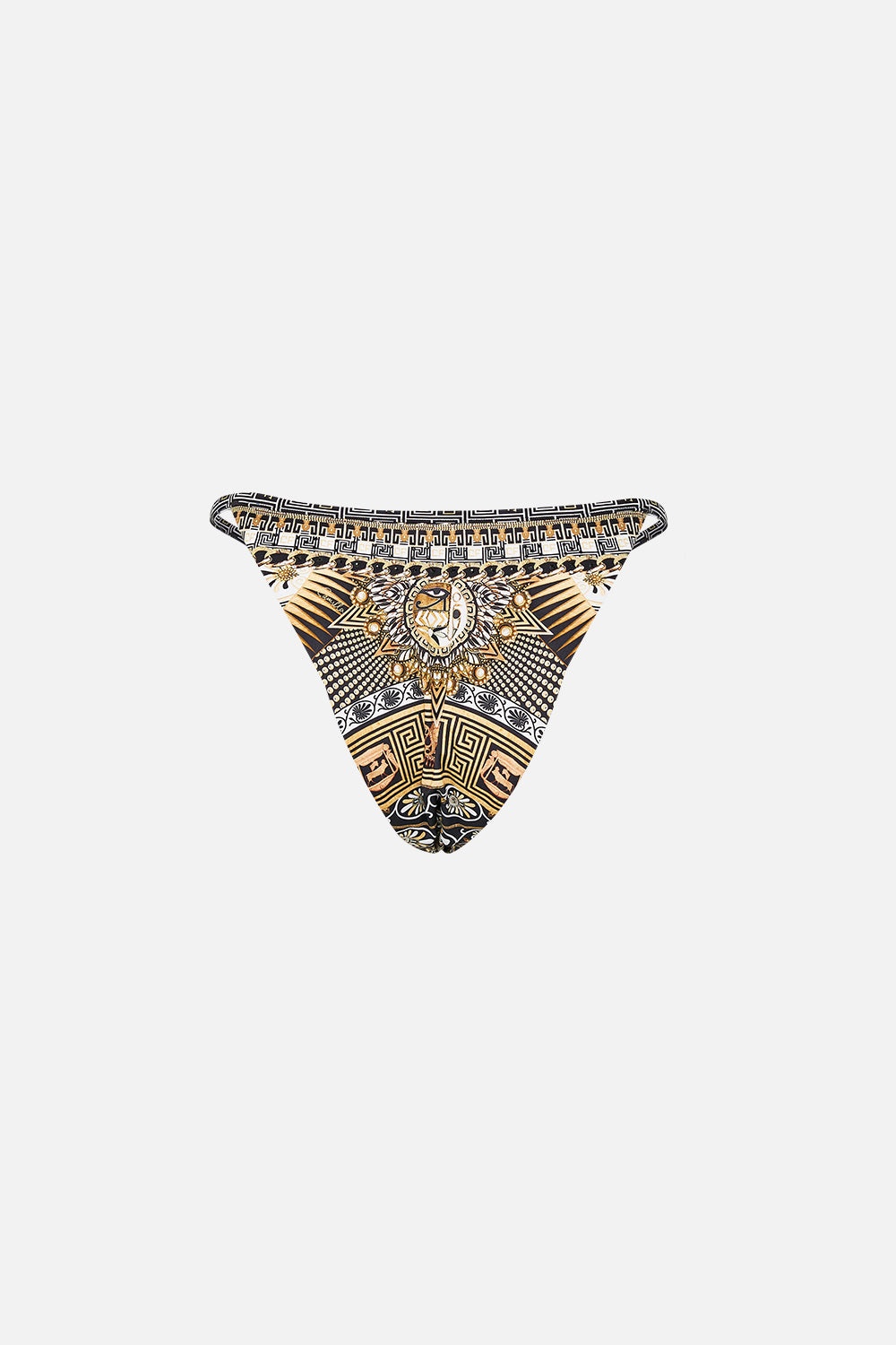 PANT WITH CUT OUT AND TRIM - 7