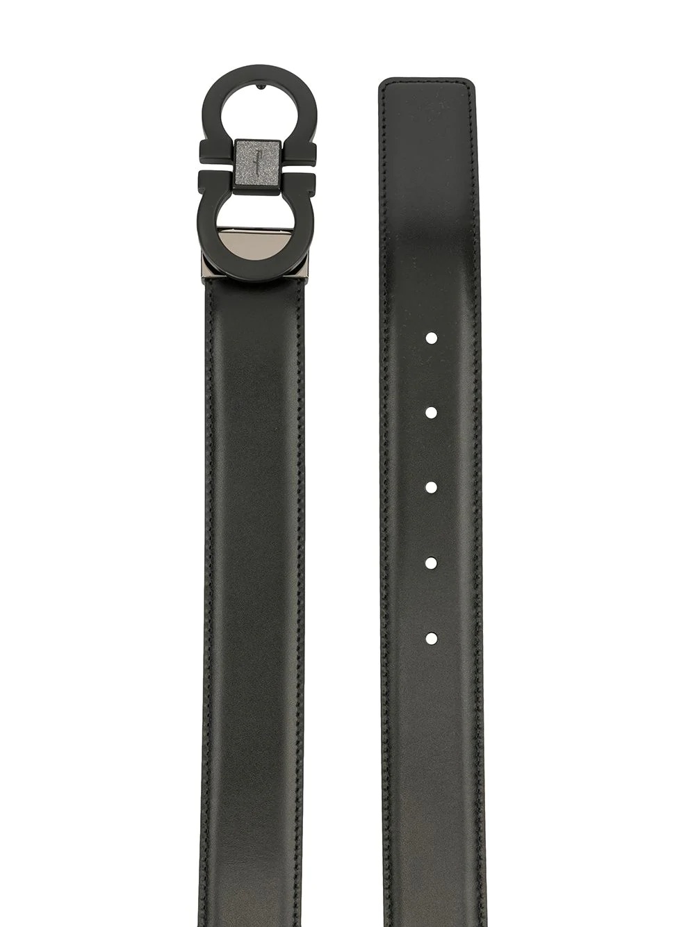 Gancini buckle reversible belt - 2