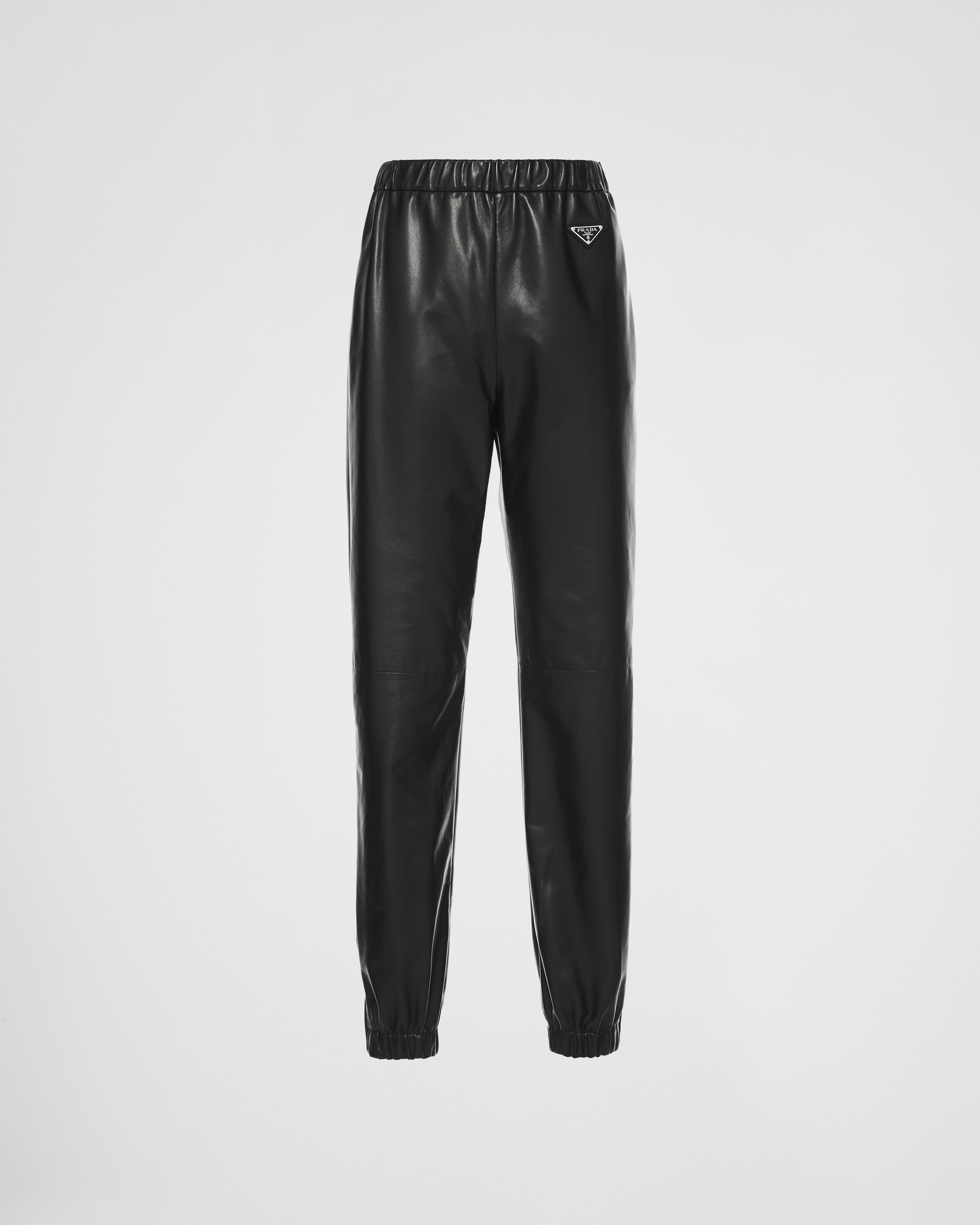 Nappa leather joggers - 1