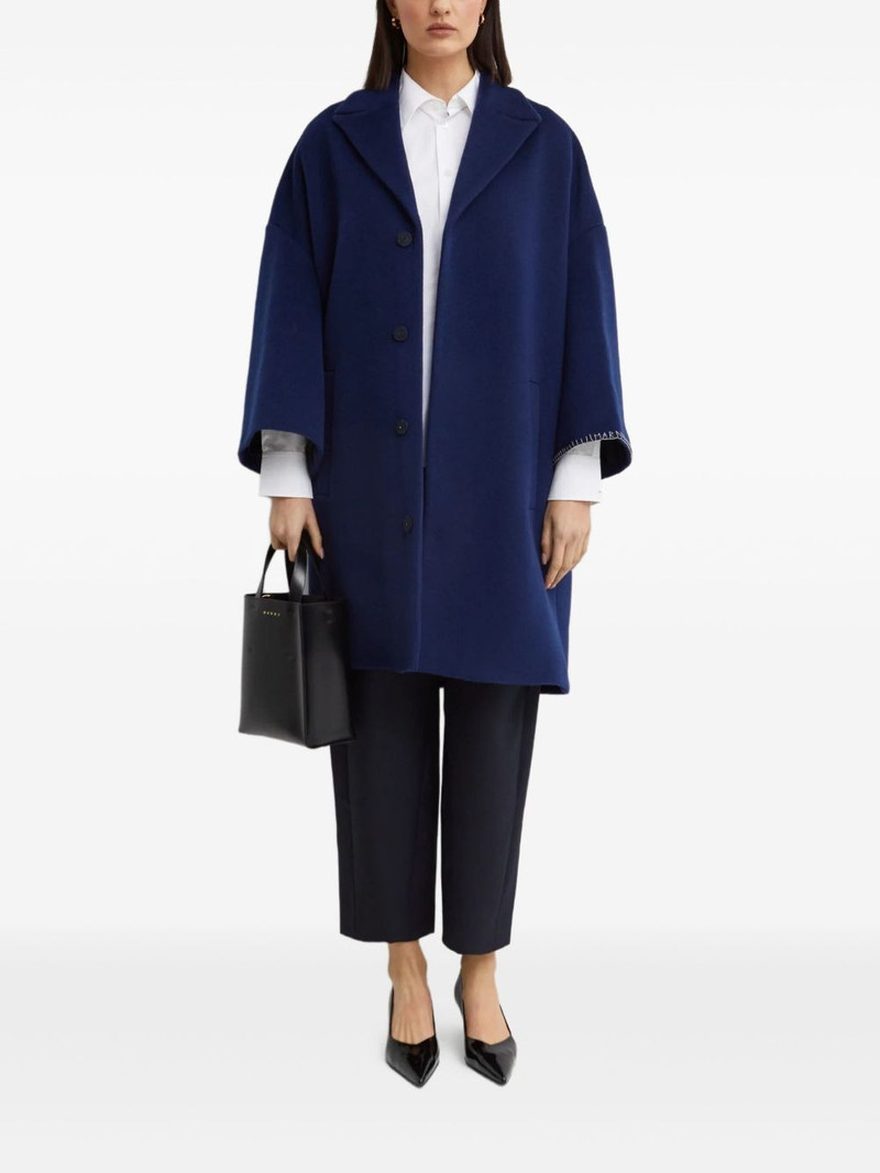 Marni embroidered coat outlook