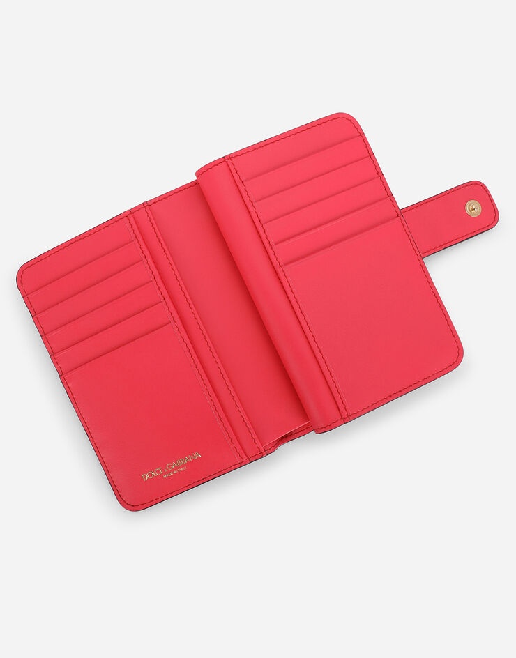 Calfskin wallet with DG logo - 4