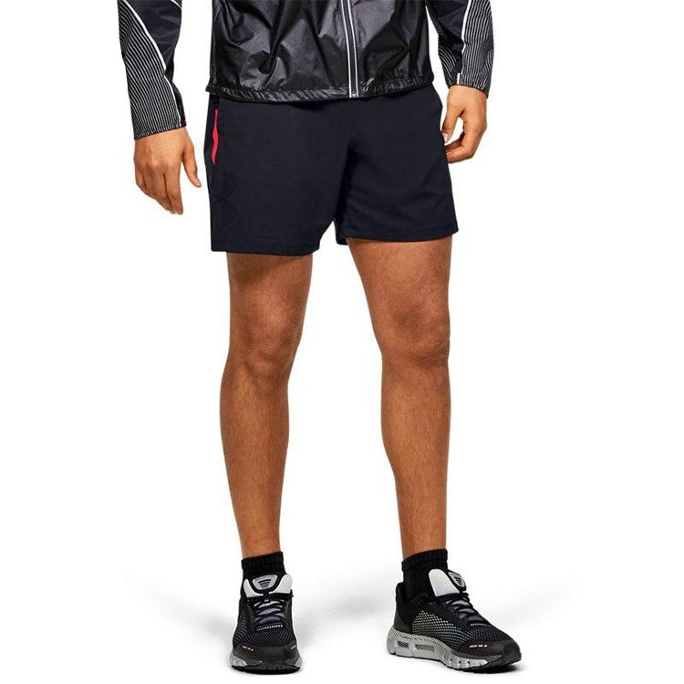 Under Armour Qualifier Speedpocket Branded 7'' Shorts 'Black' 1350888-002 - 3