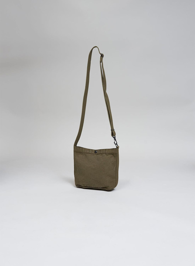 Cotton Magazine Bag in Green 1