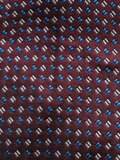 Brioni patterned-jacquard silk tie outlook