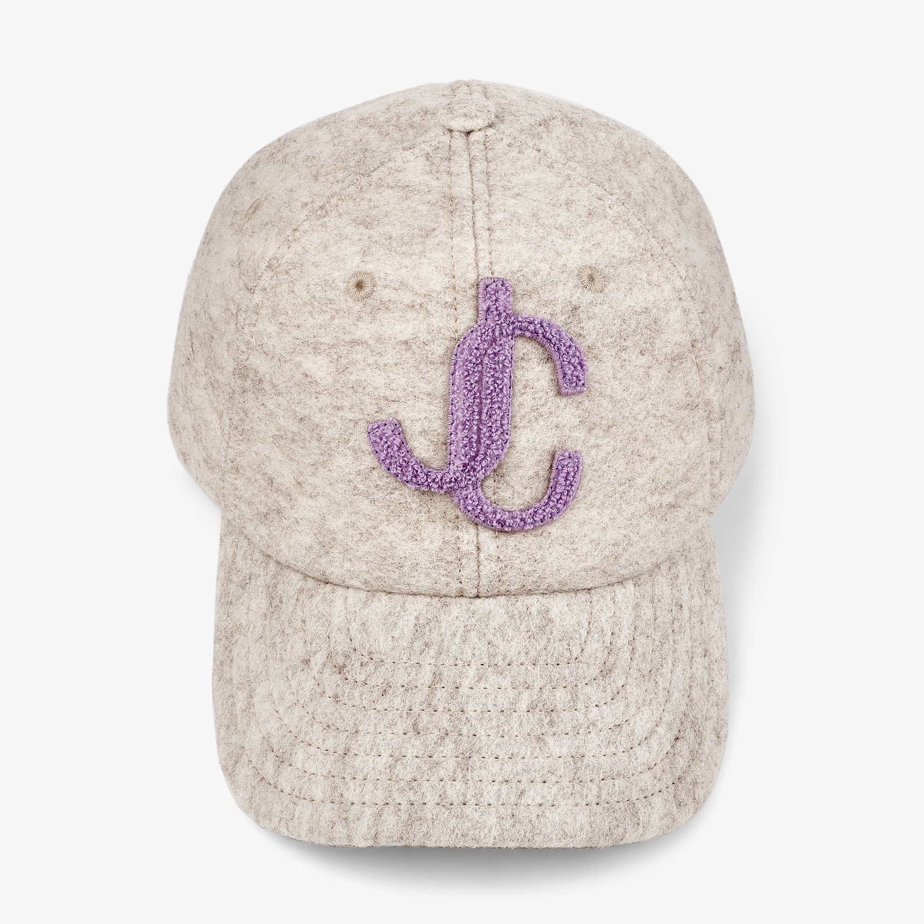 Paxy
Latte Cotton Baseball Cap with Recycled Wool JC Logo Boucle - 1