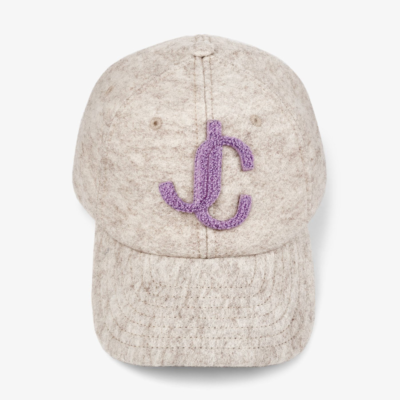 Paxy
Latte Cotton Baseball Cap with Recycled Wool JC Logo Boucle 1