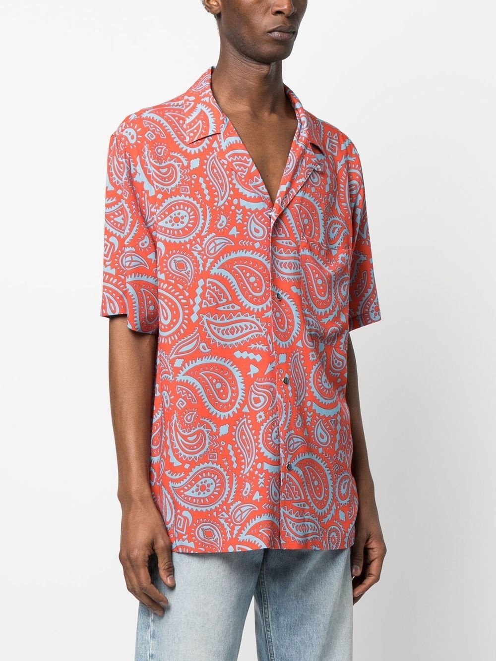 paisley-print shirt - 3