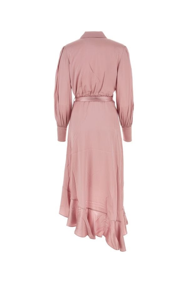 Zimmermann Woman Pink Silk Dress - 2