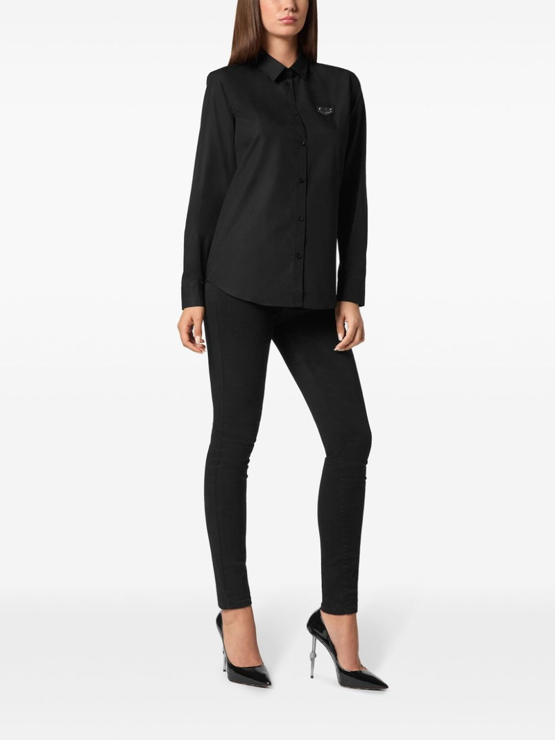 PHILIPP PLEIN LS Iconic Plein poplin shirt outlook