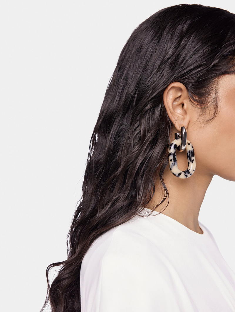 rabanne XL LINK EARRINGS outlook